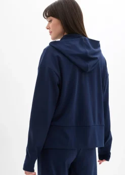 Sweat à capuche en jersey milano confortable