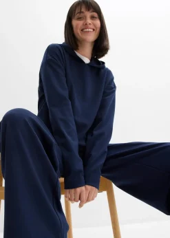 Sweat à capuche en jersey milano confortable