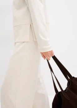 Sweat à capuche en jersey milano confortable