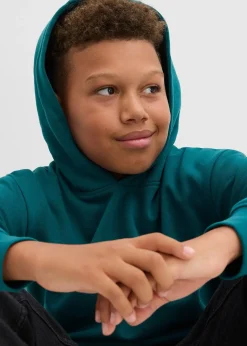 Sweat à capuche en matière douce