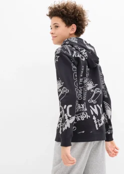 Sweat à capuche en matière douce