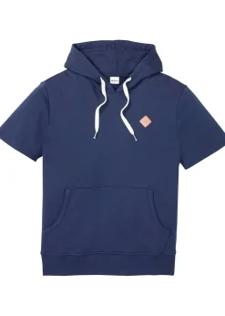 Sweat à capuche, manches courtes