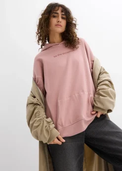 Sweat à capuche oversize 100% coton