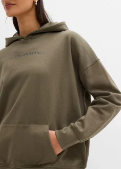 Sweat à capuche oversize 100% coton