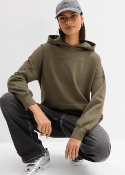 Sweat à capuche oversize 100% coton