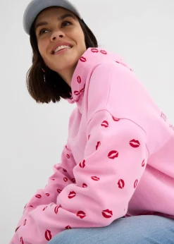 Sweat à capuche oversize 100% coton