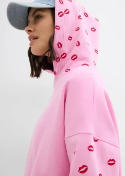 Sweat à capuche oversize 100% coton