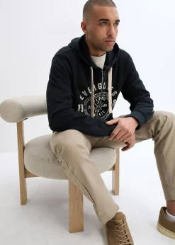 Sweat à capuche zippé confortable