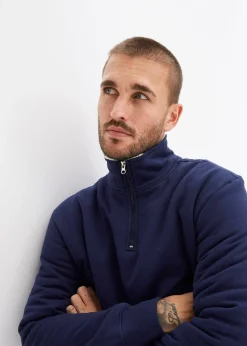 Sweat à col camionneur et doublure chaude