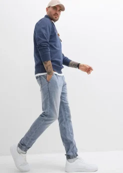 Sweat à col châle et détails enduits