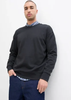 Sweat 100% coton, coupe loose