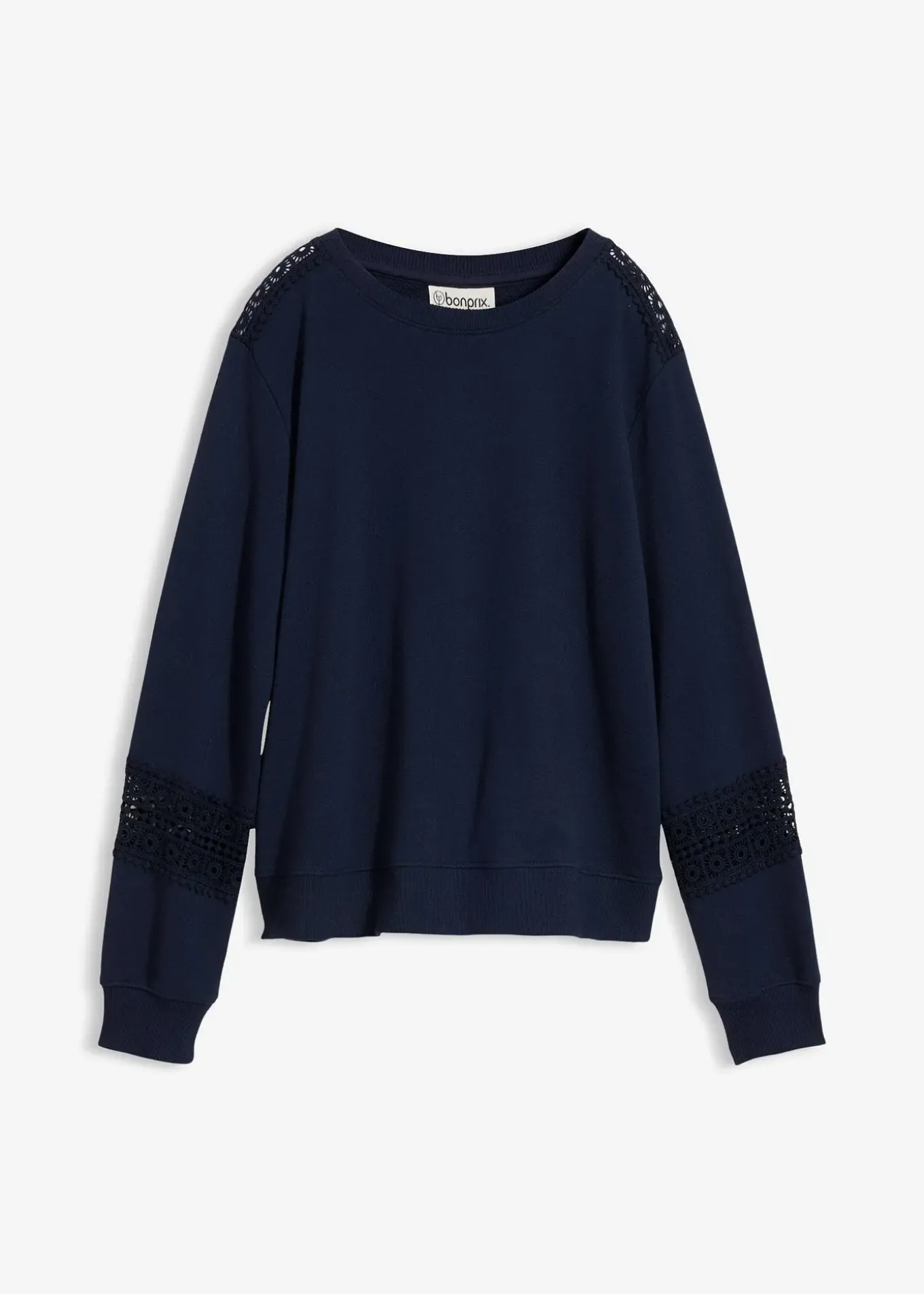 Sweat avec détails crochet