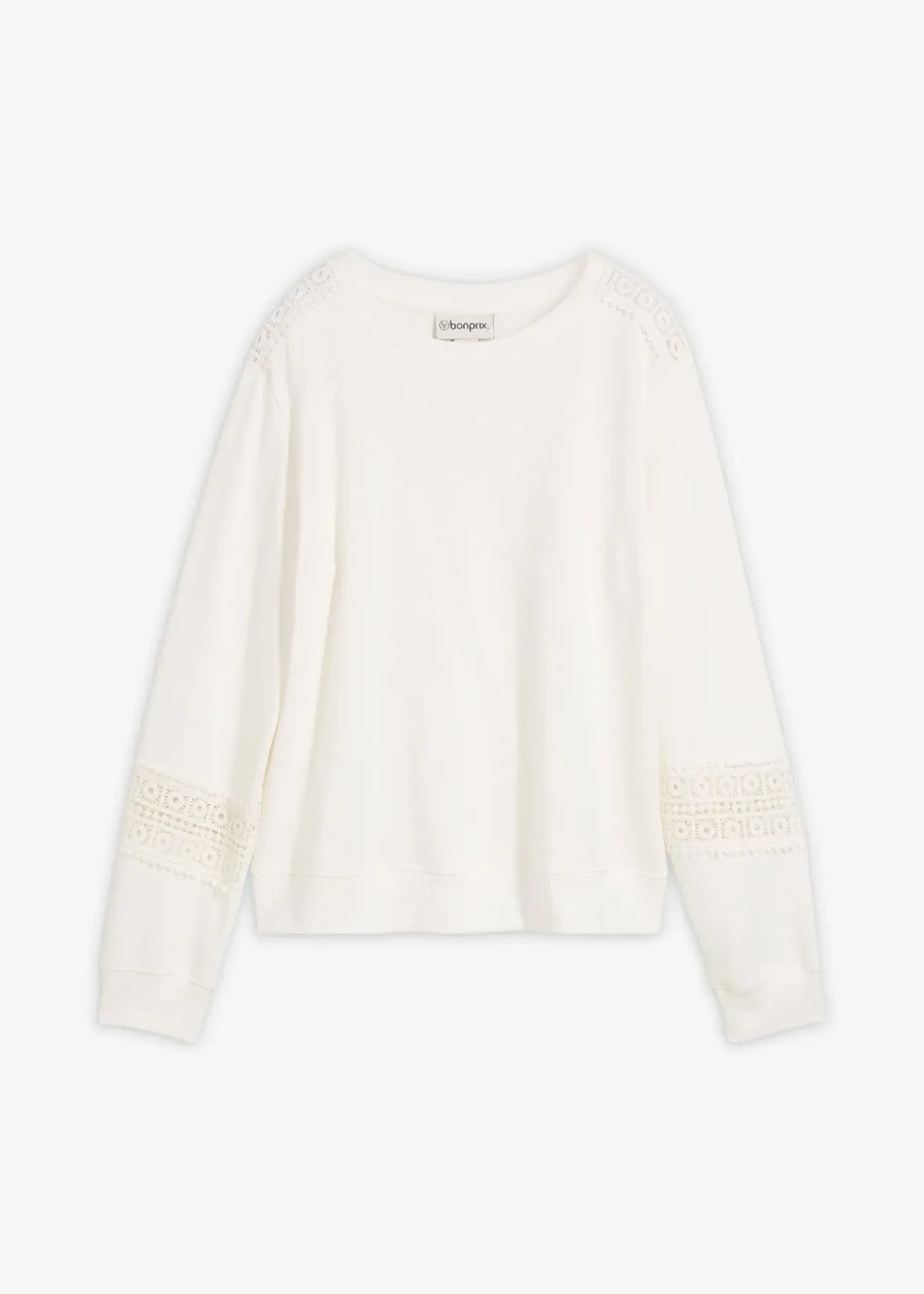 Sweat avec détails crochet