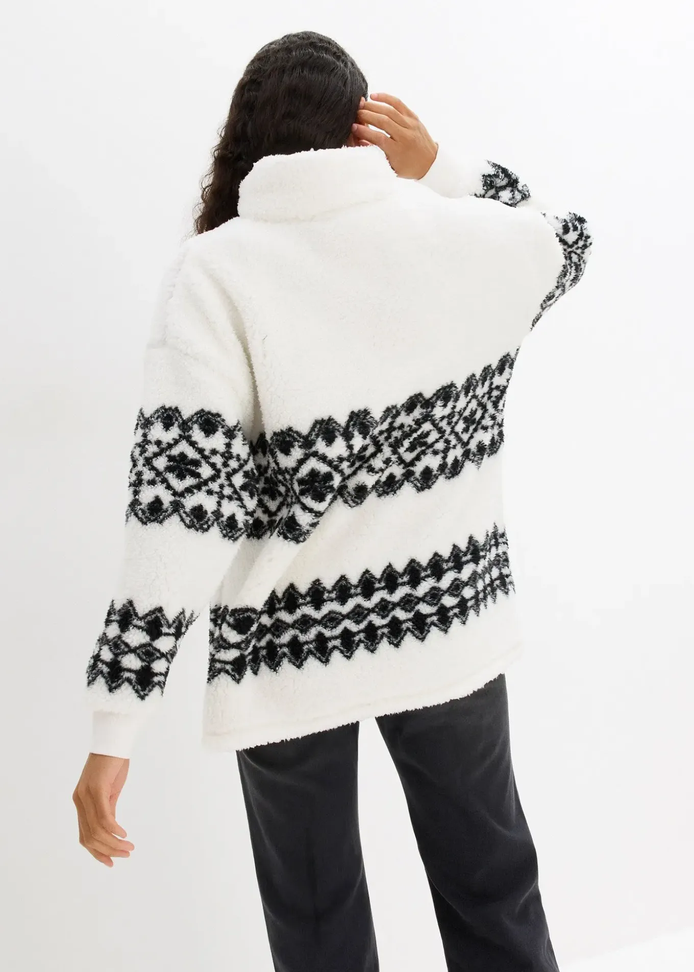 Sweat camionneur en sherpa