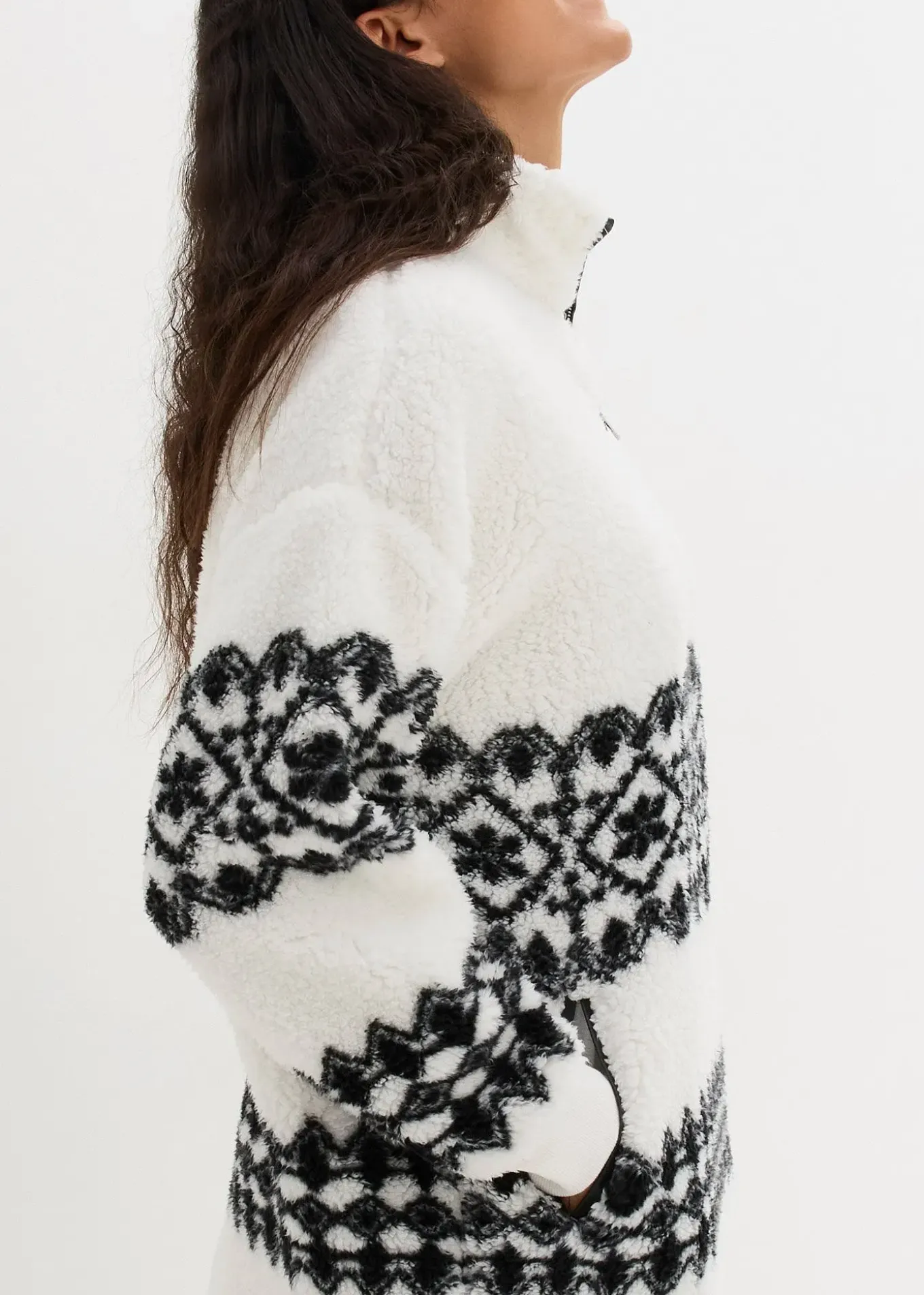 Sweat camionneur en sherpa