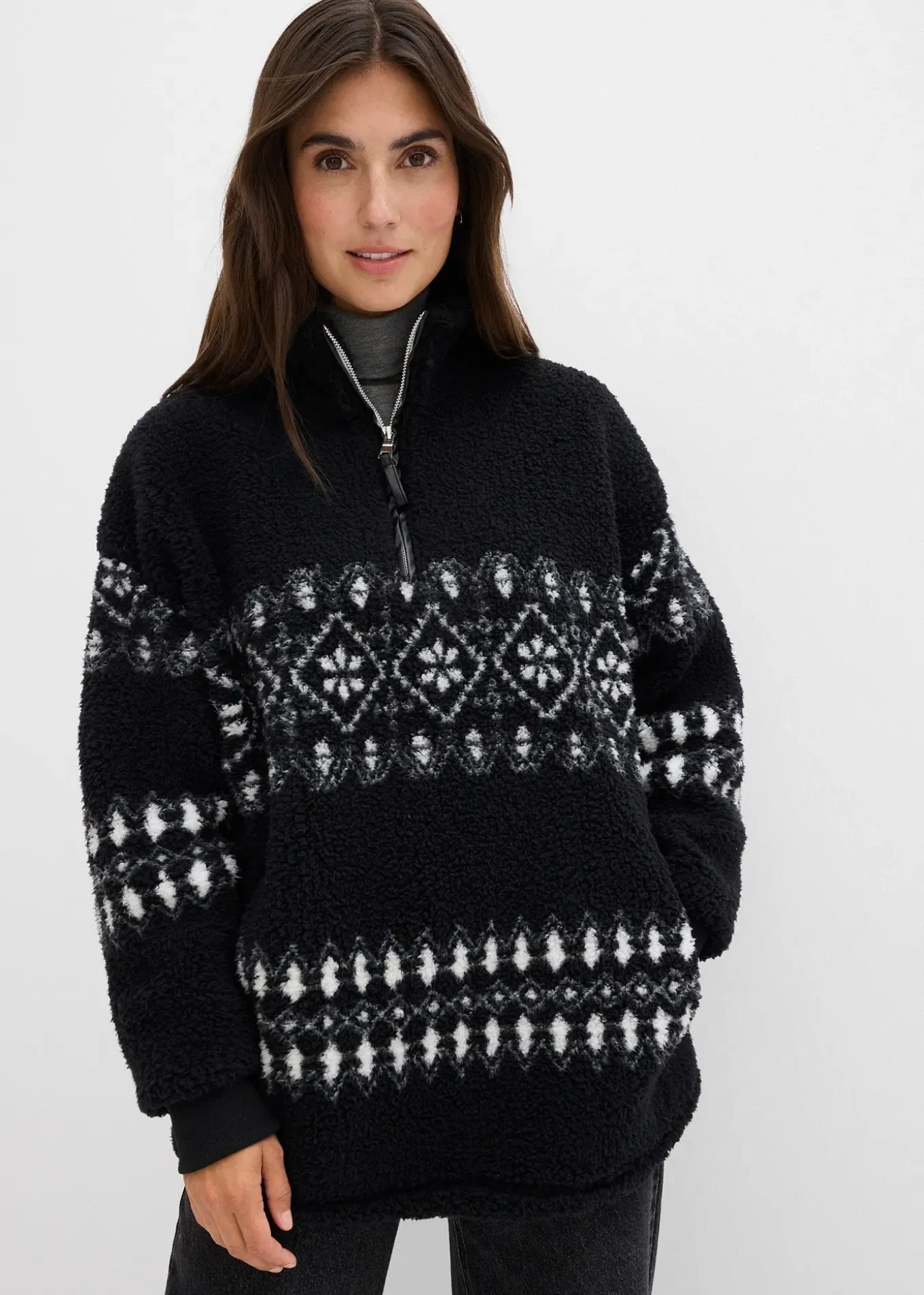 Sweat camionneur en sherpa