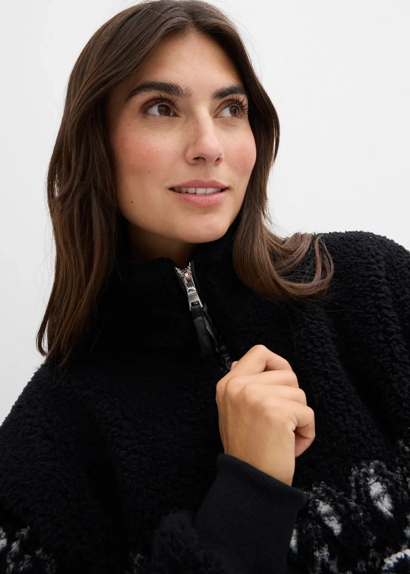 Sweat camionneur en sherpa