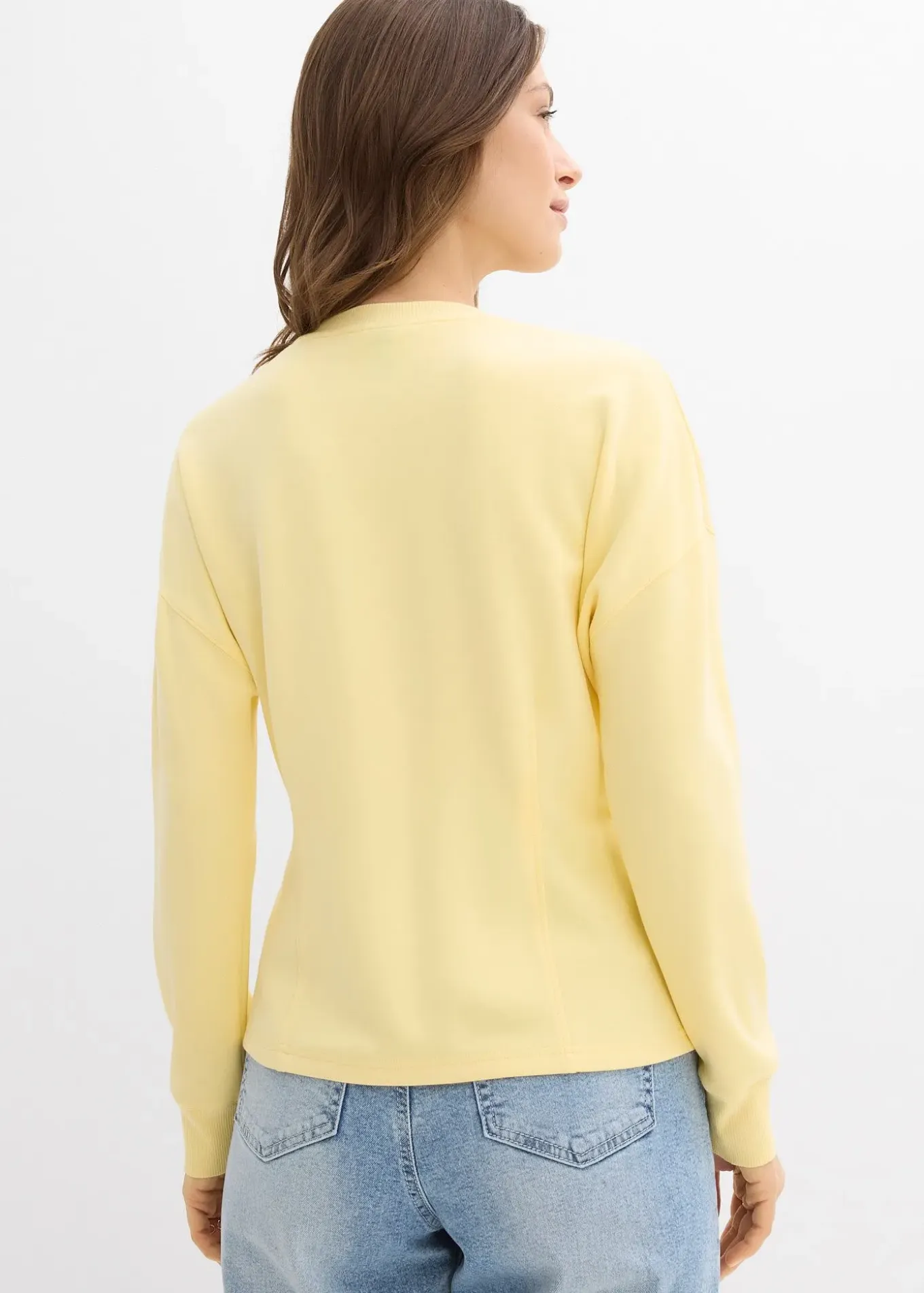 Sweat cintré en matière néoprène