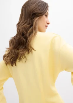 Sweat cintré en matière néoprène