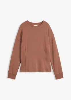 Sweat cintré en matière néoprène