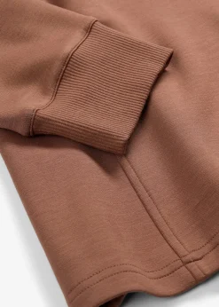 Sweat cintré en matière néoprène