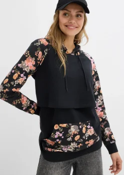 Sweat de grossesse 2en1 avec fonction allaitement