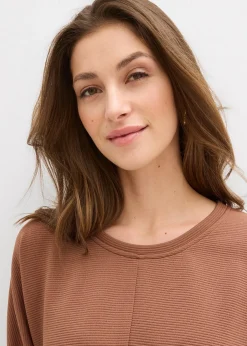 Sweat en matière texturée