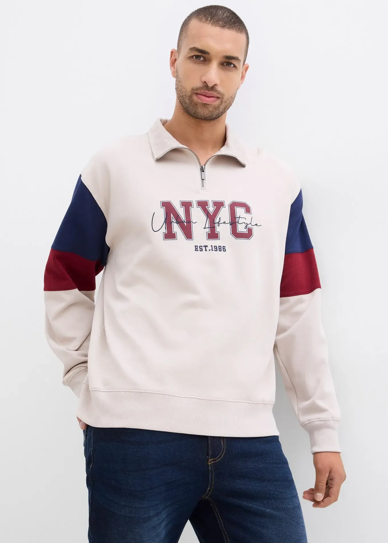 Sweat loose 100% coton