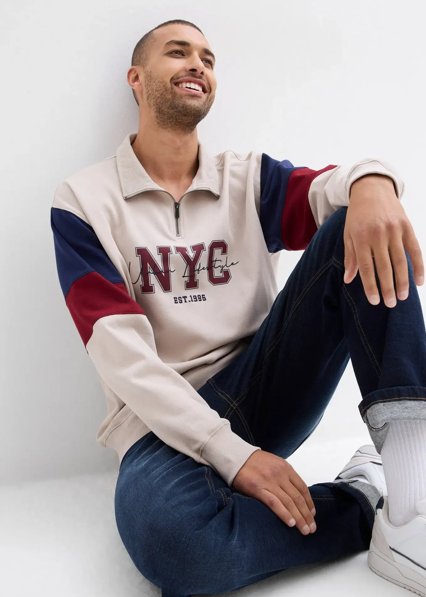 Sweat loose 100% coton