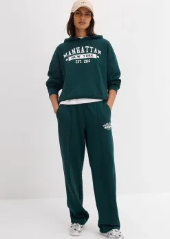 Sweat oversize à capuche 100% coton