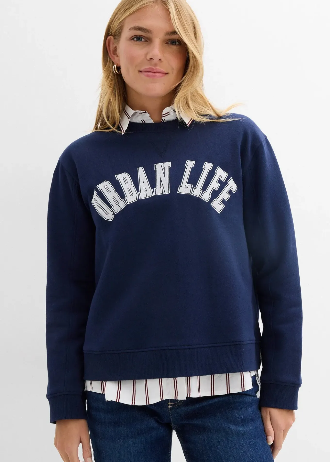 Sweat oversize 100% coton