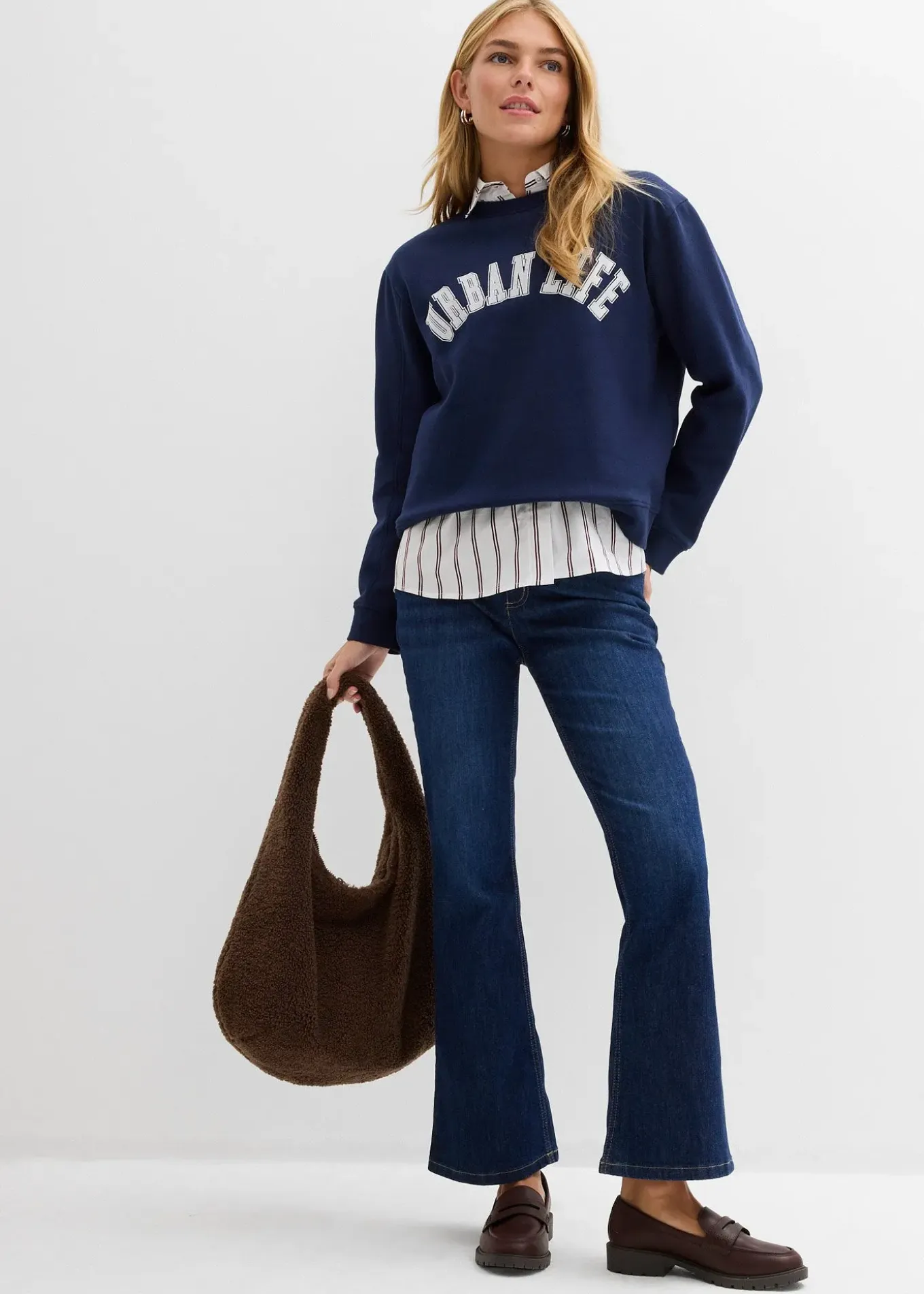 Sweat oversize 100% coton