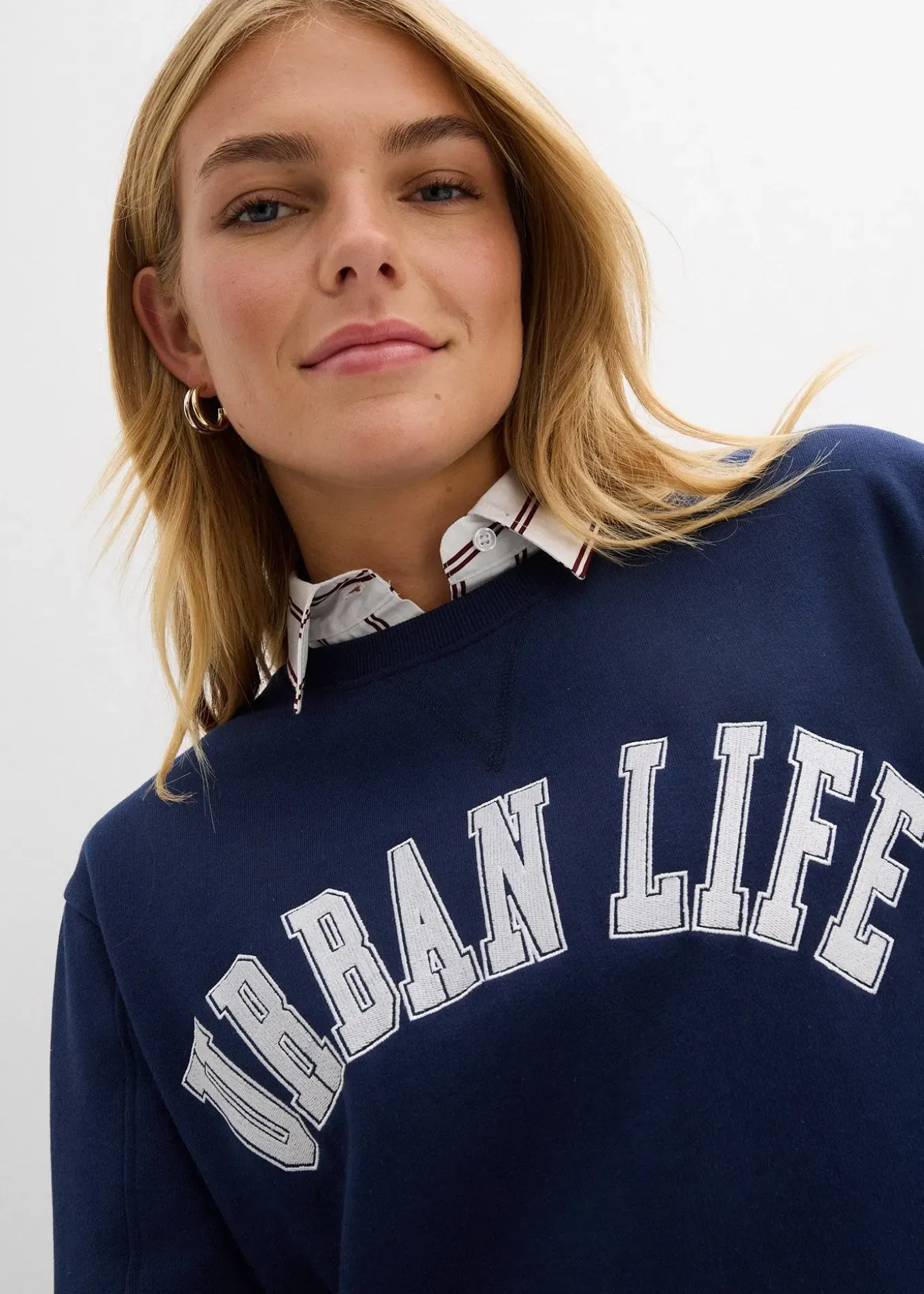 Sweat oversize 100% coton