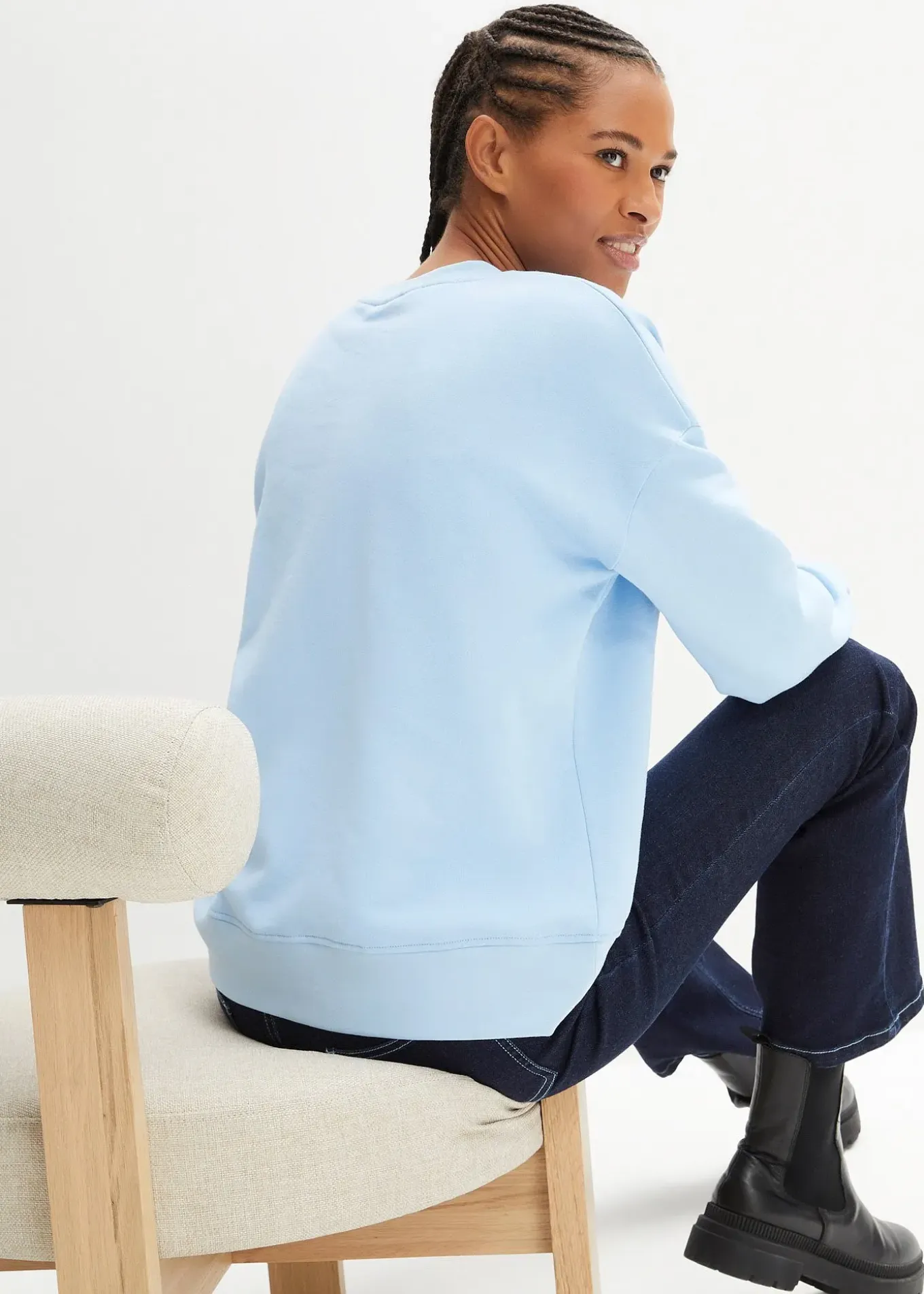 Sweat oversize 100% coton