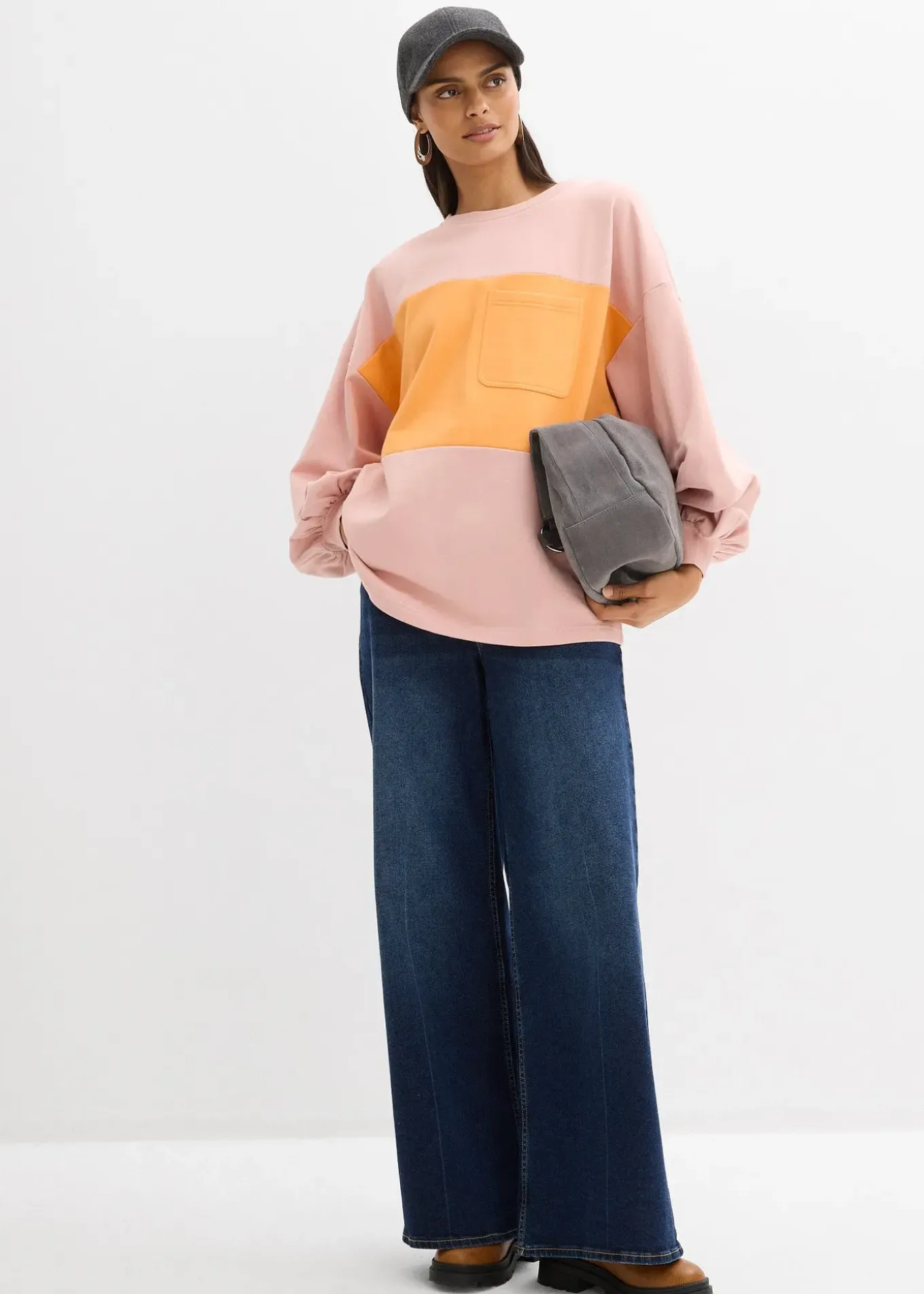 Sweat oversize 100% coton