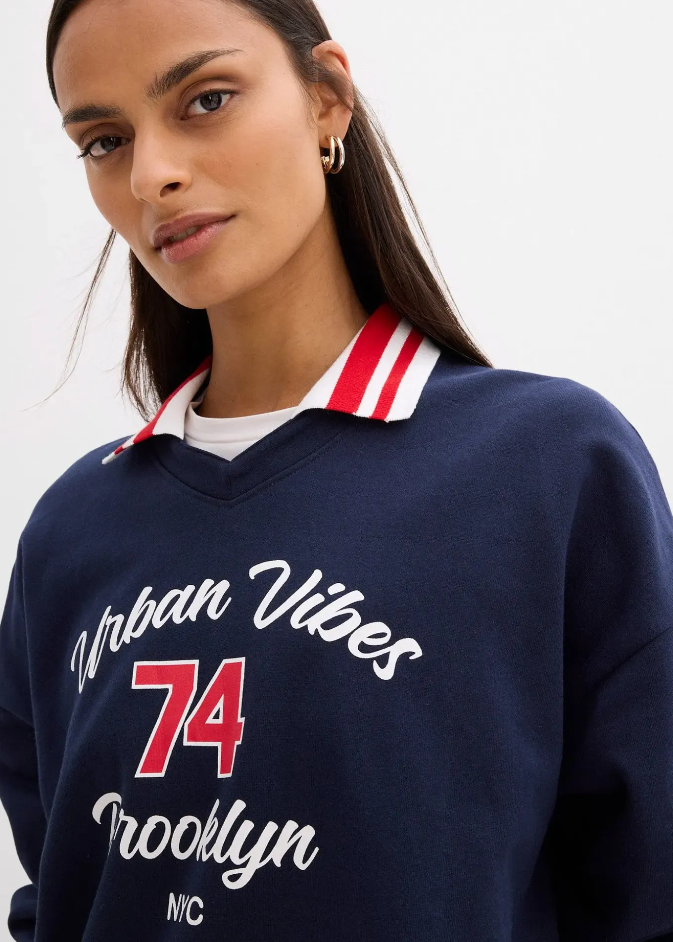 Sweat oversize 100% coton