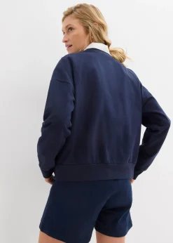 Sweat oversize avec broderie