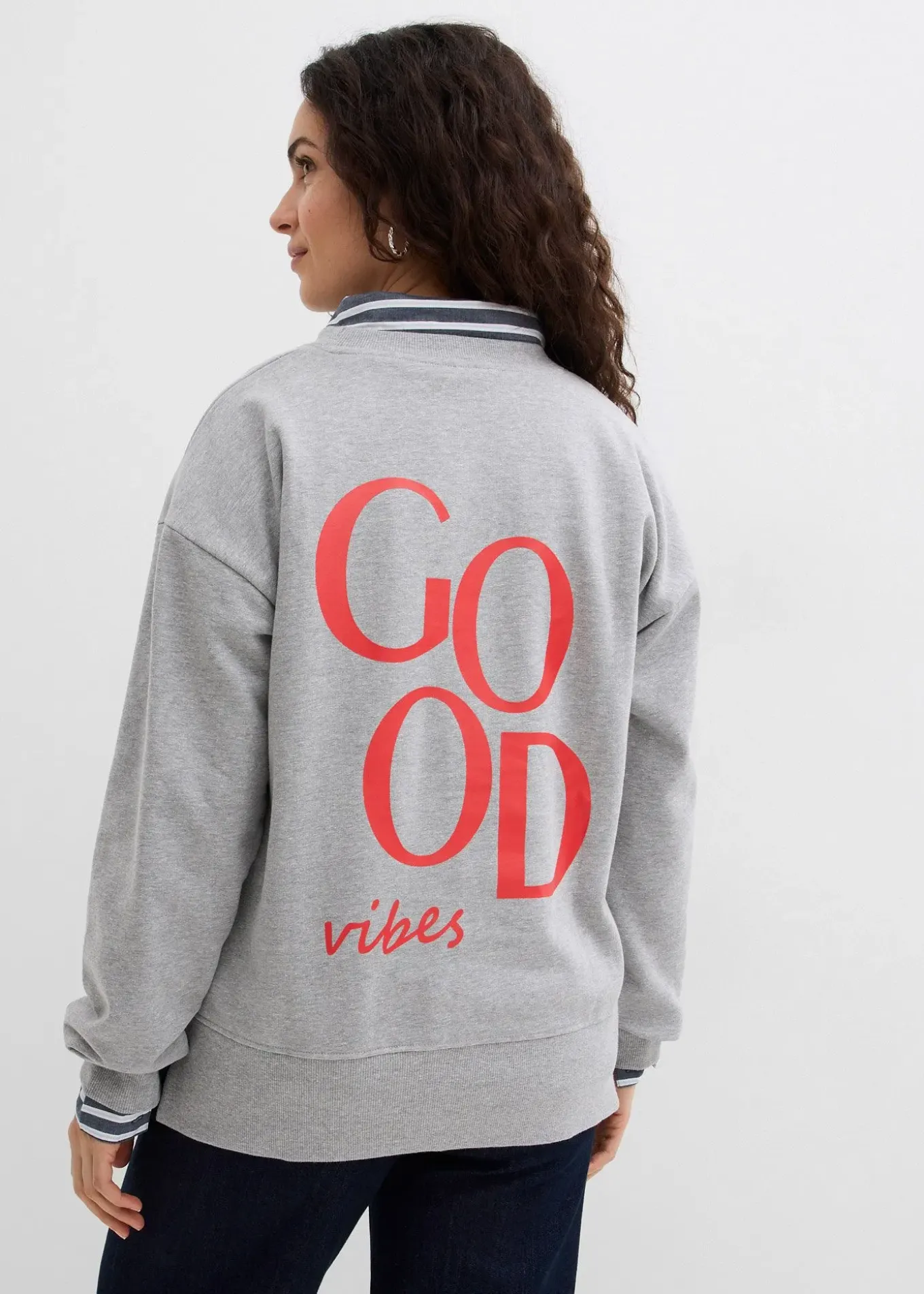 Sweat oversize en coton