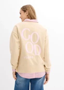 Sweat oversize en coton