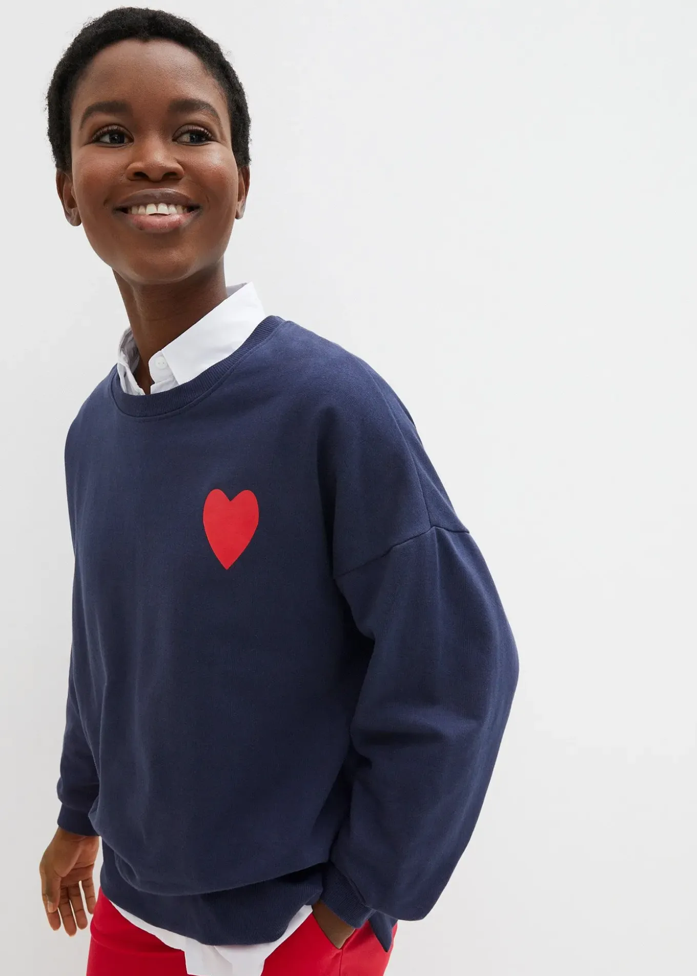 Sweat oversize en coton