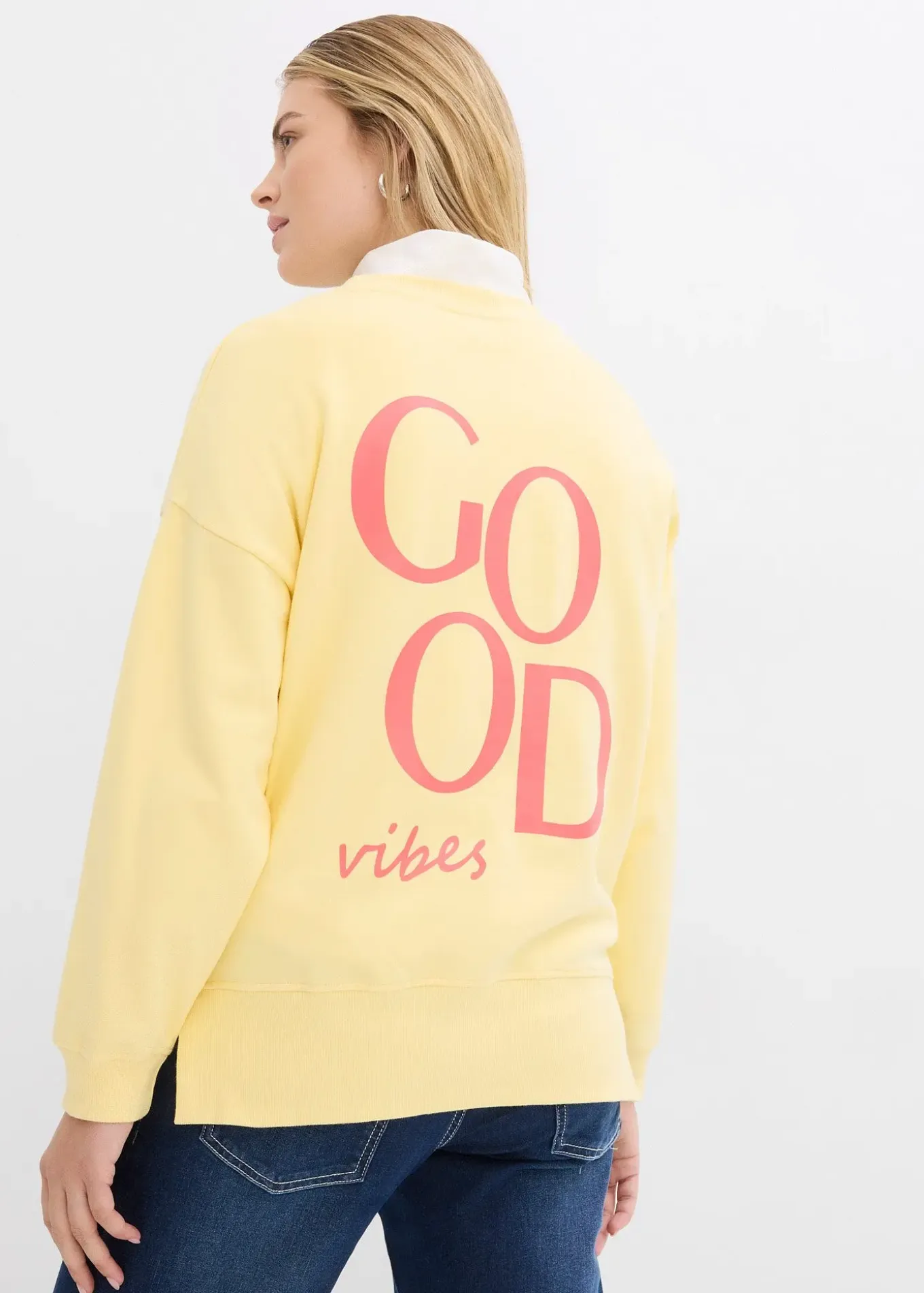 Sweat oversize en coton