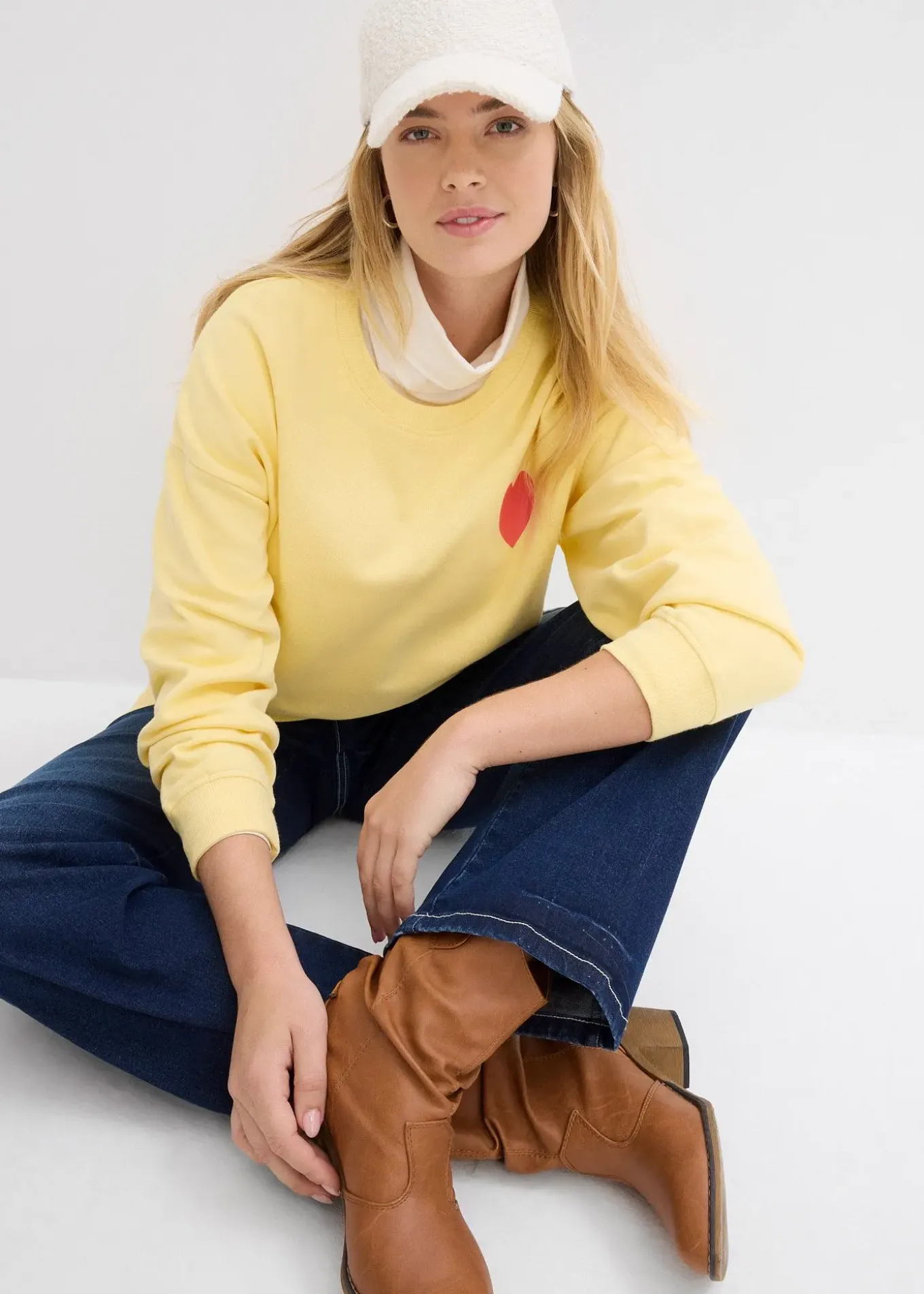 Sweat oversize en coton