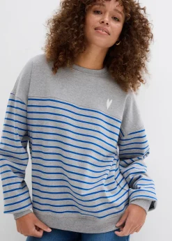 Sweat oversize en coton mélangé