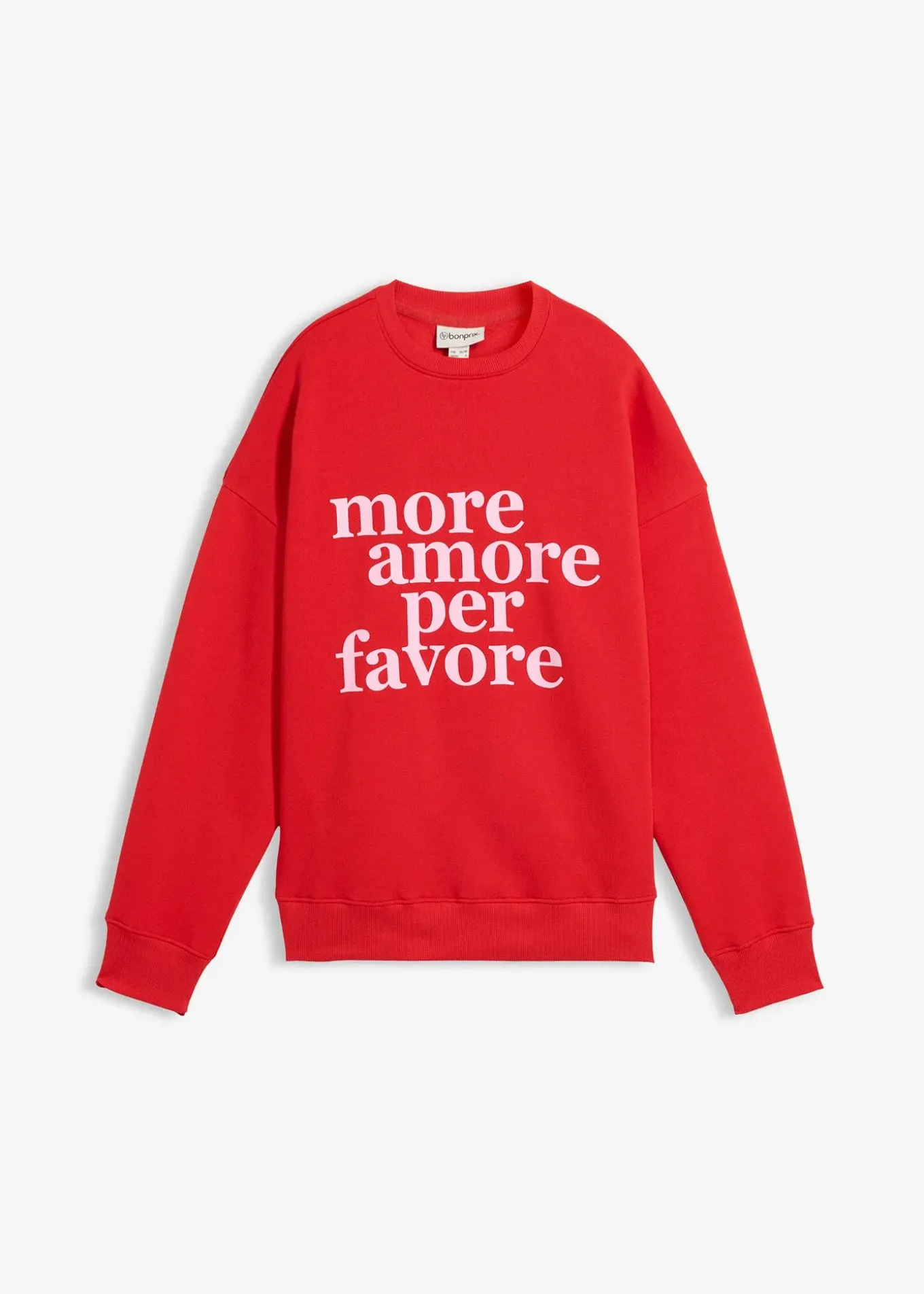 Sweat oversize en coton mélangé