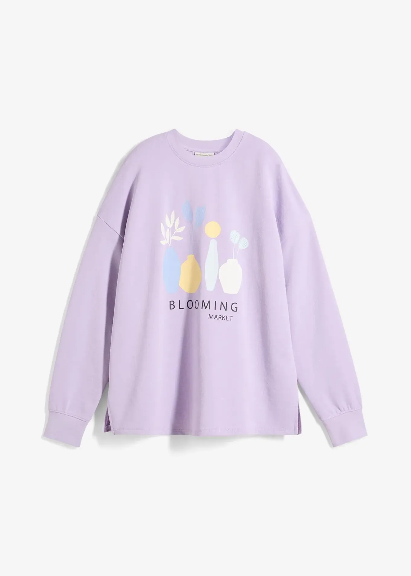 Sweat oversize en coton mélangé