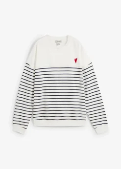 Sweat oversize en coton mélangé