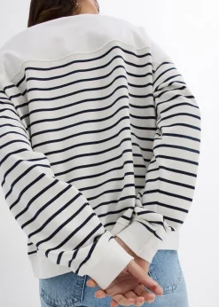 Sweat oversize en coton mélangé