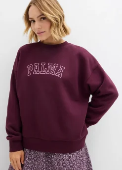 Sweat oversize en coton mélangé