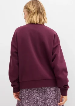 Sweat oversize en coton mélangé