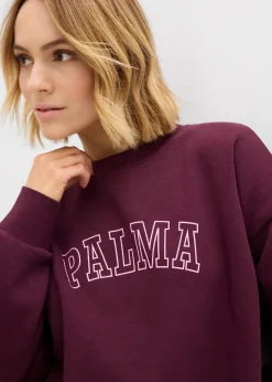 Sweat oversize en coton mélangé